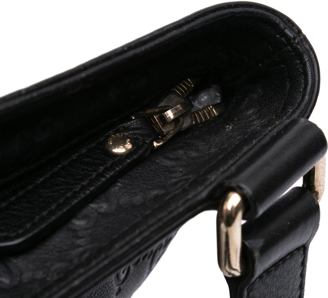 Gucci Guccissima Crossbody Zwart