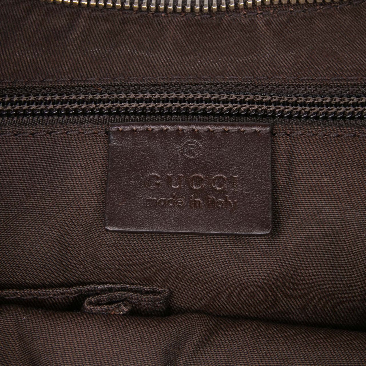 Gucci GG Canvas Web Crossbody Bruin