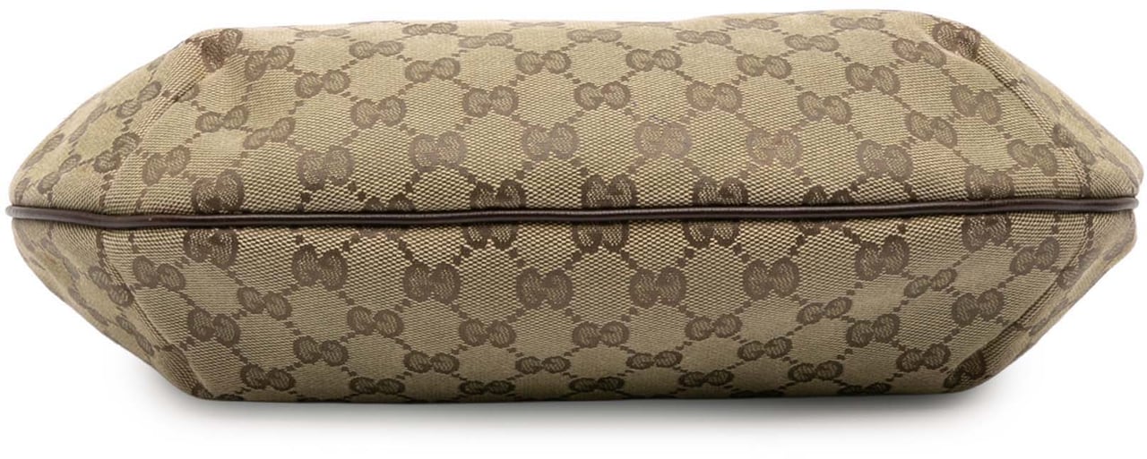 Gucci GG Canvas Web Crossbody Bruin