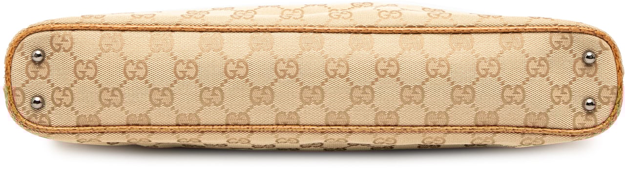 Gucci GG Canvas Tote Bruin