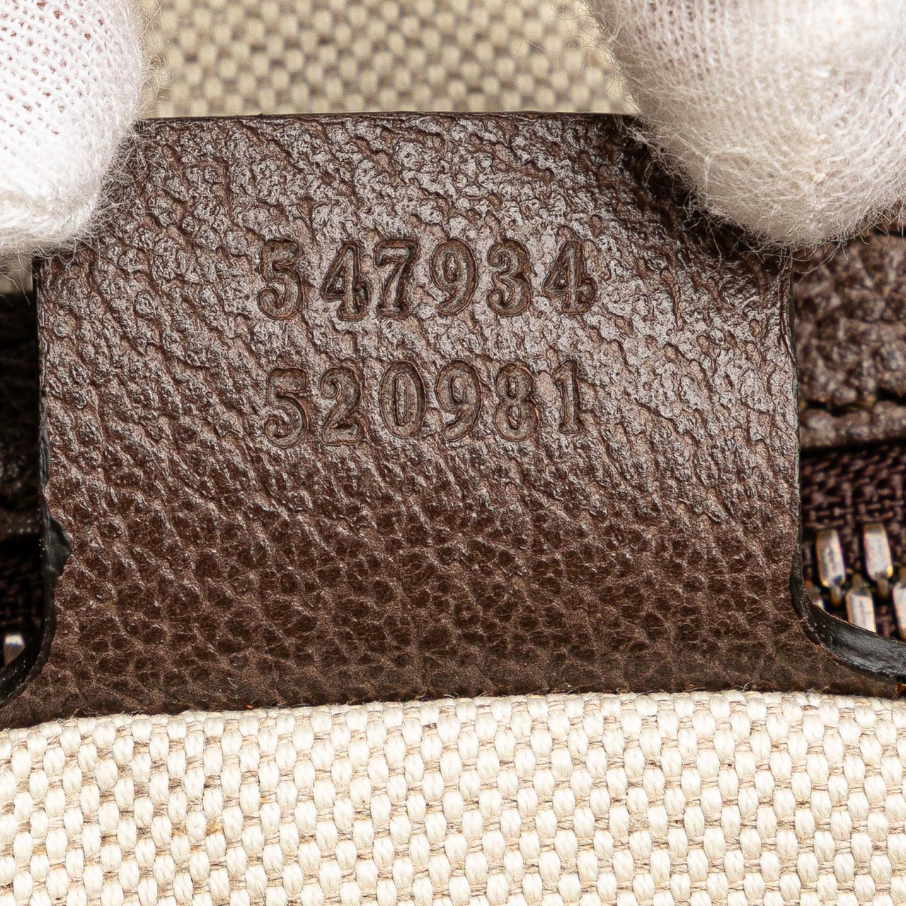 Gucci Medium GG Supreme Ophidia Crossbody Bruin