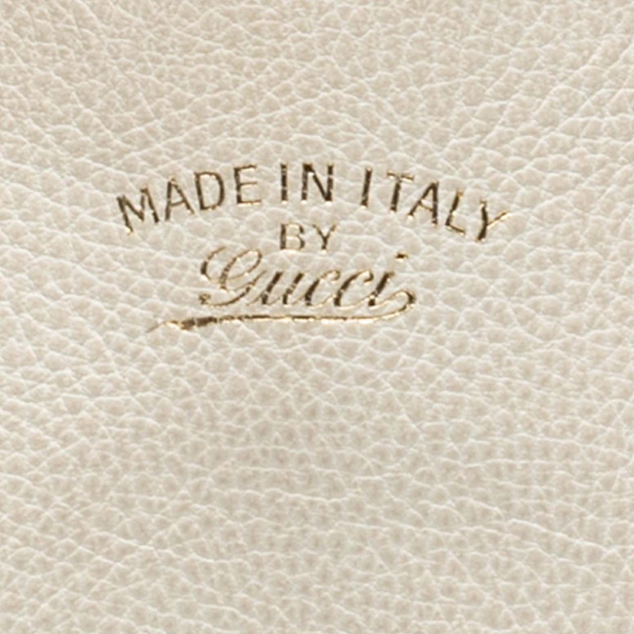 Gucci Leather Swing Convertible Tote Wit