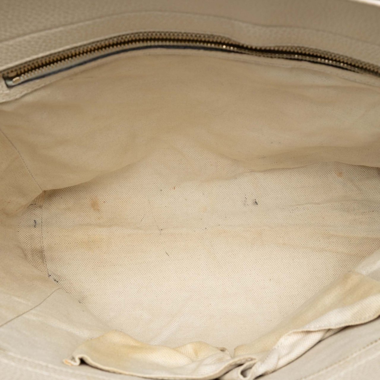 Gucci Leather Swing Convertible Tote Wit