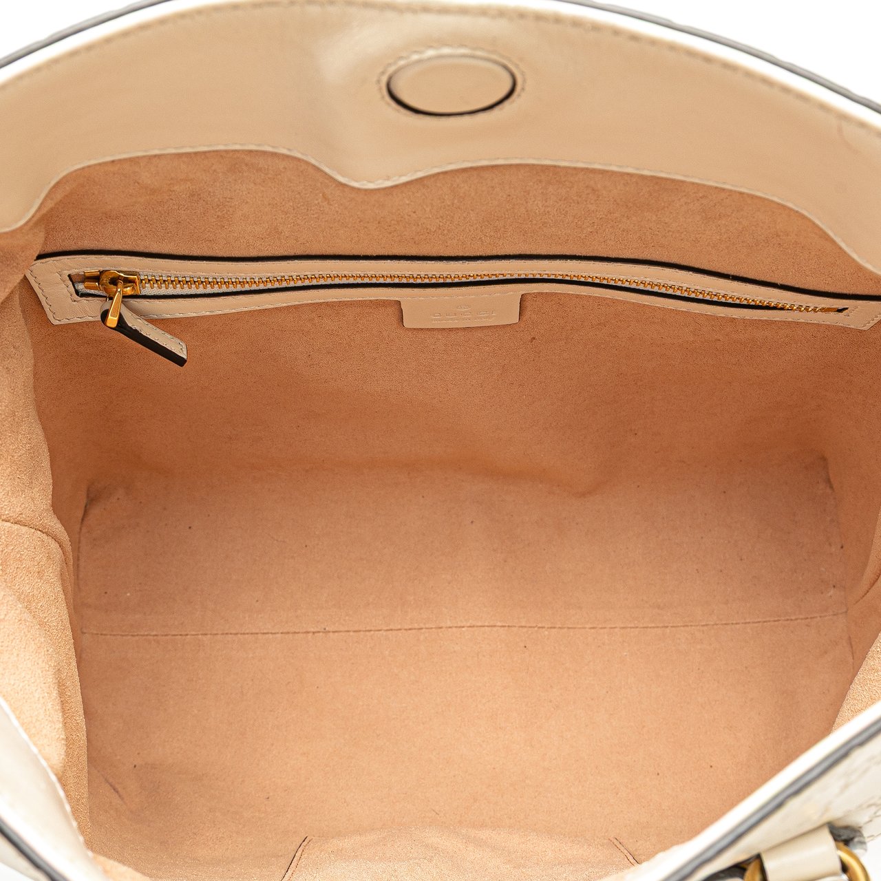 Gucci Guccissima Linea A Fold Over Satchel Wit