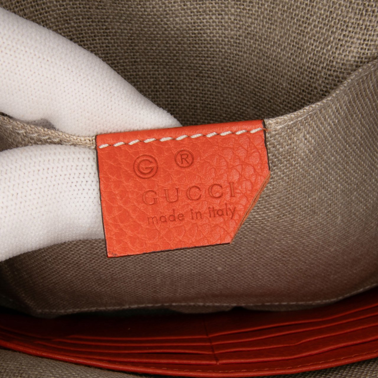 Gucci GG Canvas Bree Crossbody Bruin