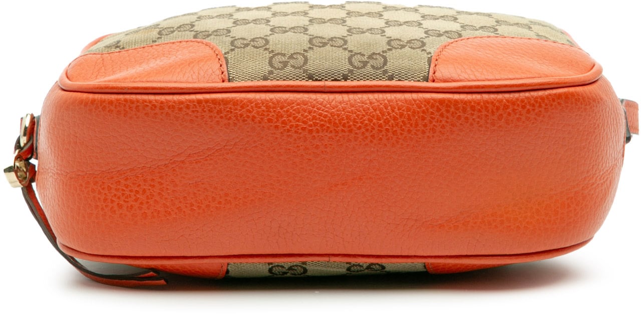 Gucci GG Canvas Bree Crossbody Bruin