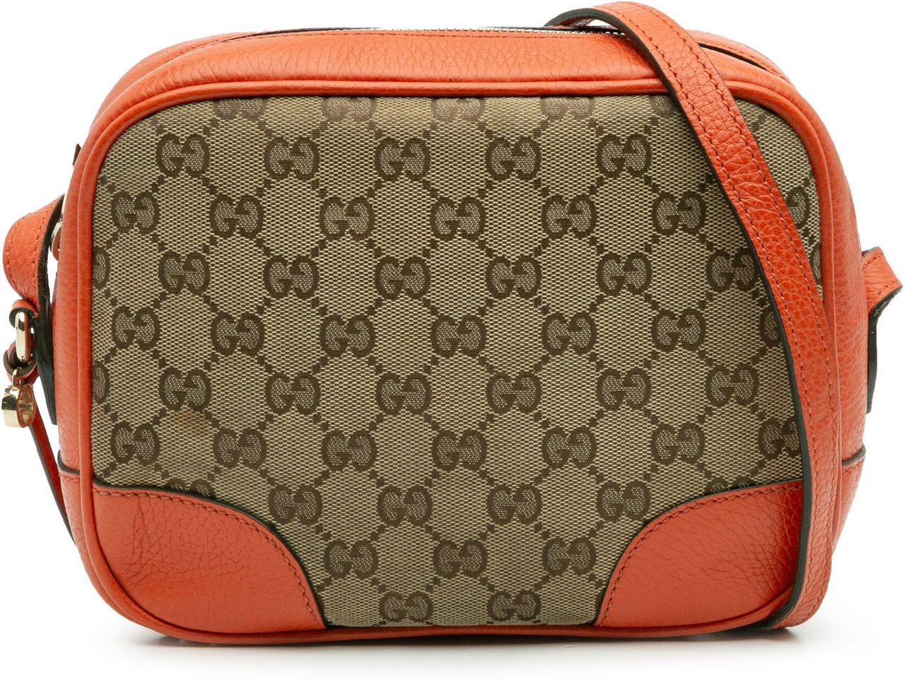 Gucci GG Canvas Bree Crossbody Bruin