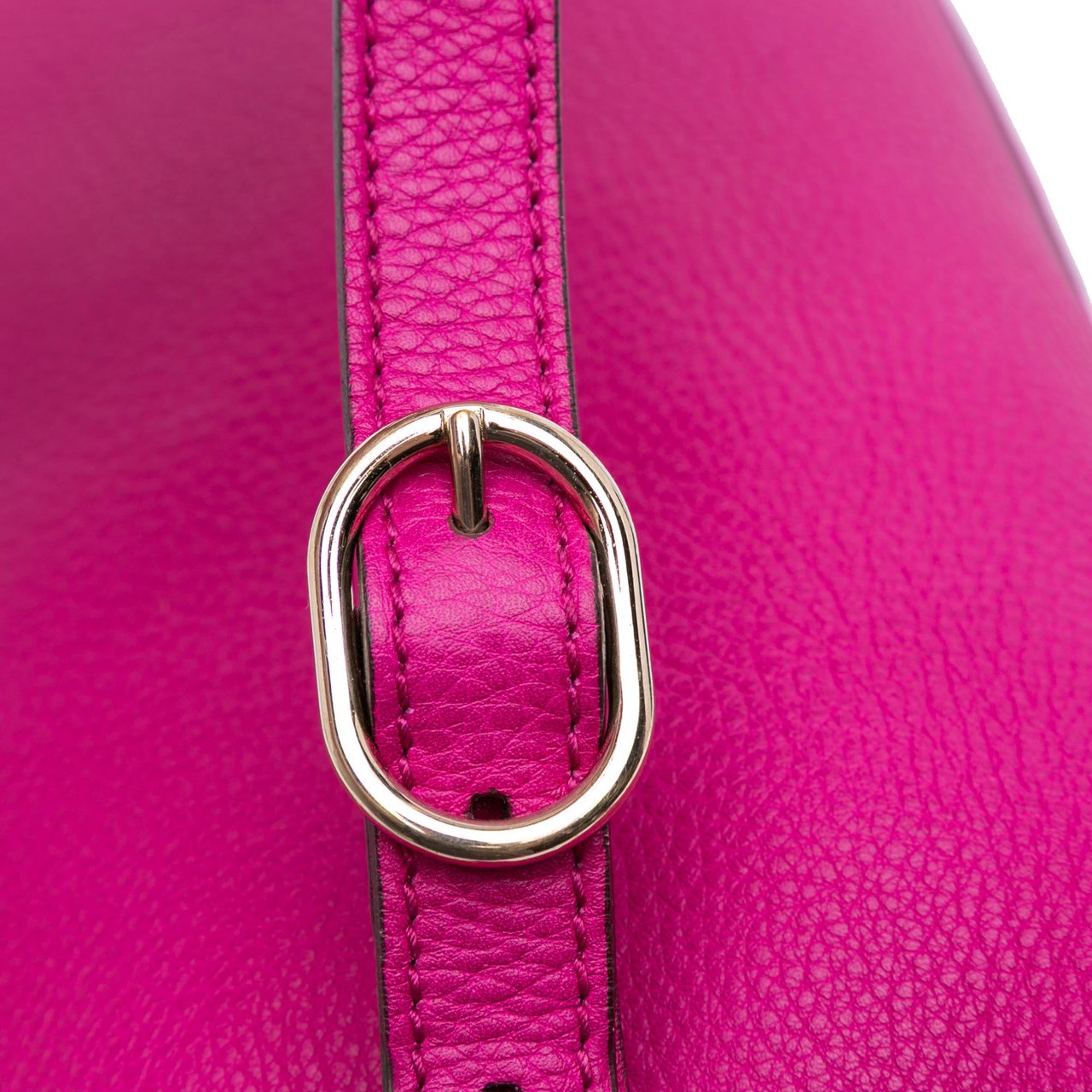 Gucci Small Calfskin Bamboo Shopper Satchel Roze