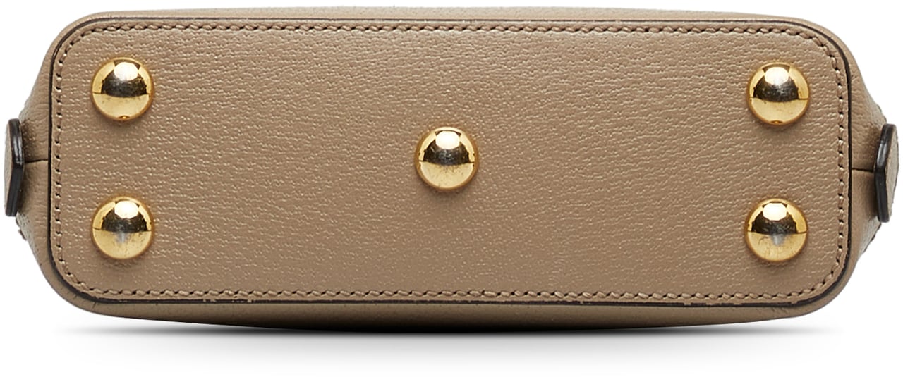 Gucci Mini GG Supreme Horsebit 1955 Satchel Bruin