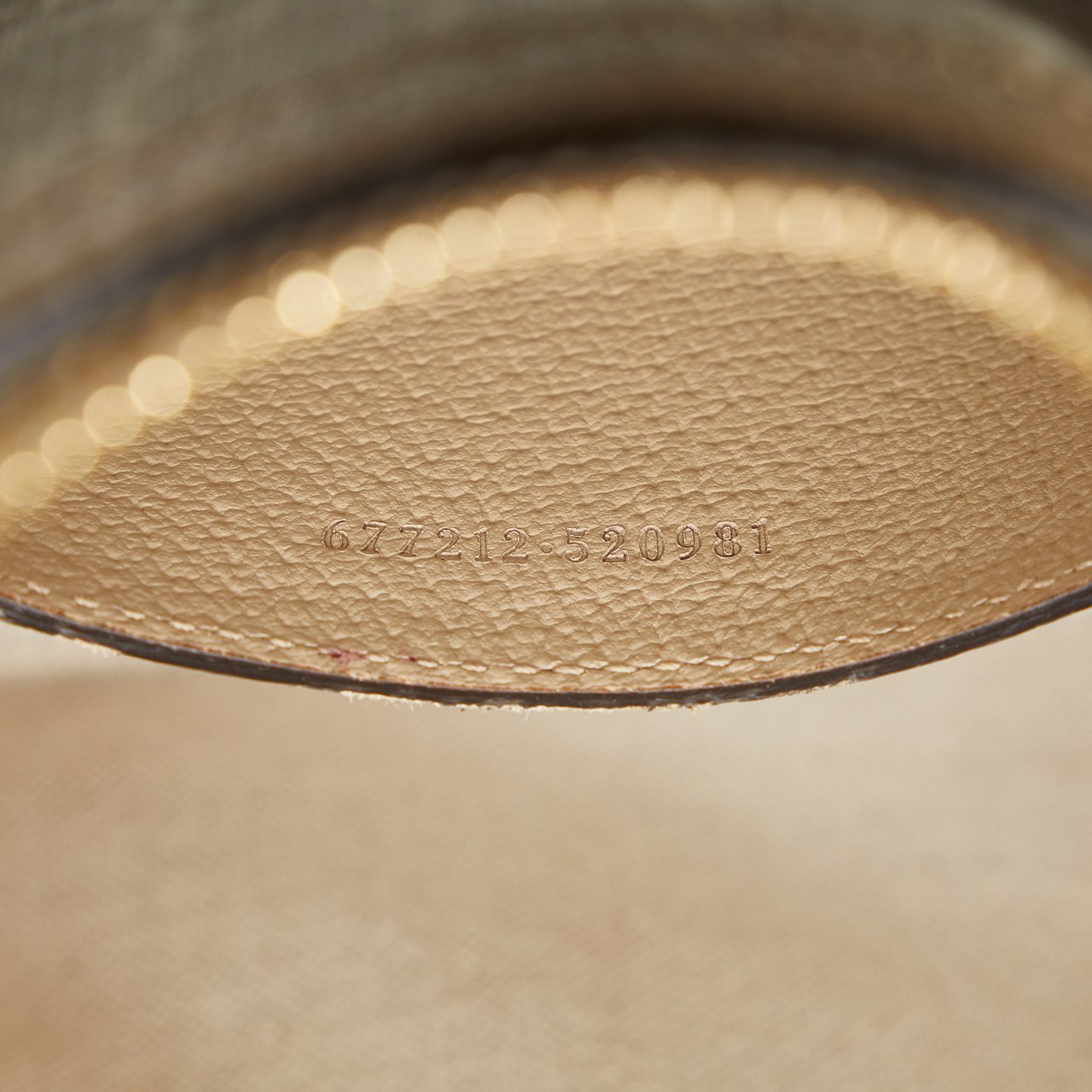 Gucci Mini GG Supreme Horsebit 1955 Satchel Bruin