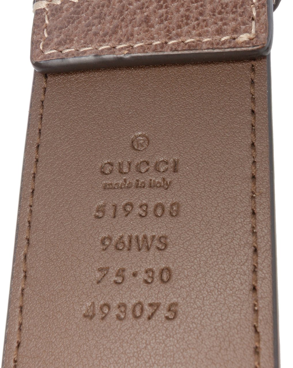 Gucci Small GG Supreme Web Ophidia Belt Bag Bruin
