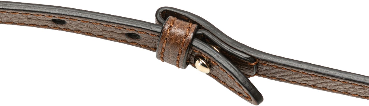 Gucci GG Canvas Bree Crossbody Bruin