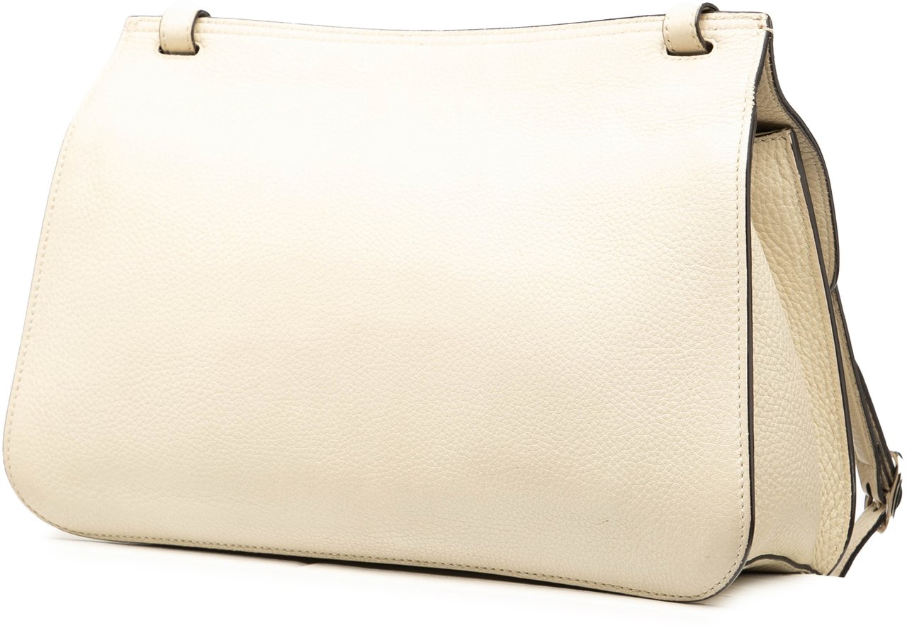 Gucci Medium Leather Bamboo Daily Crossbody Wit