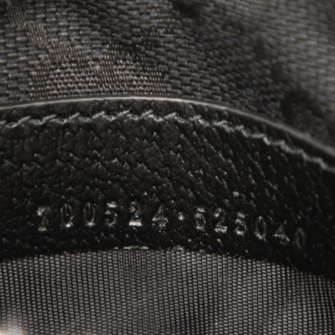 Gucci Leather Horsebit 1955 Zip Clutch Zwart