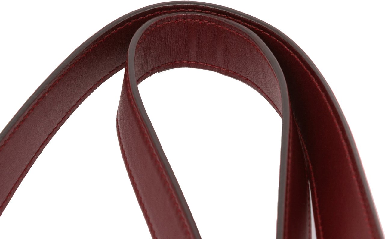 Gucci Large Leather Arli Shoulder Bag Rood