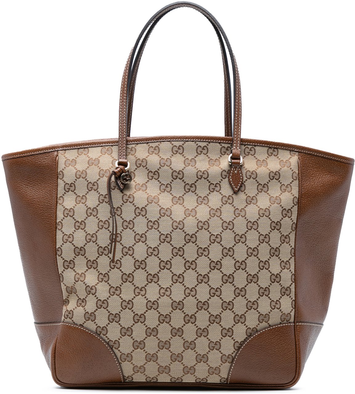 Gucci GG Canvas Bree Tote Bruin