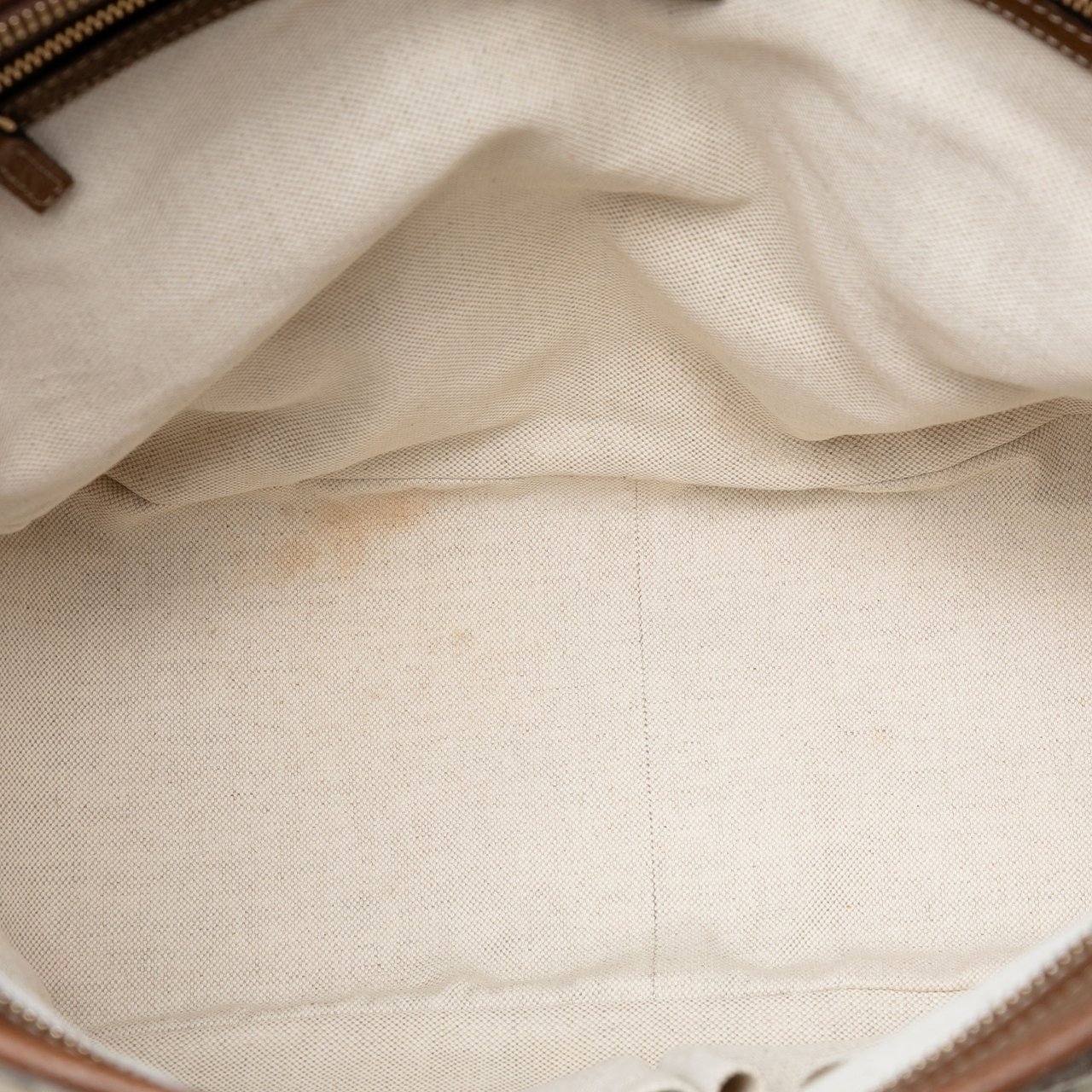 Gucci GG Canvas Bree Tote Bruin