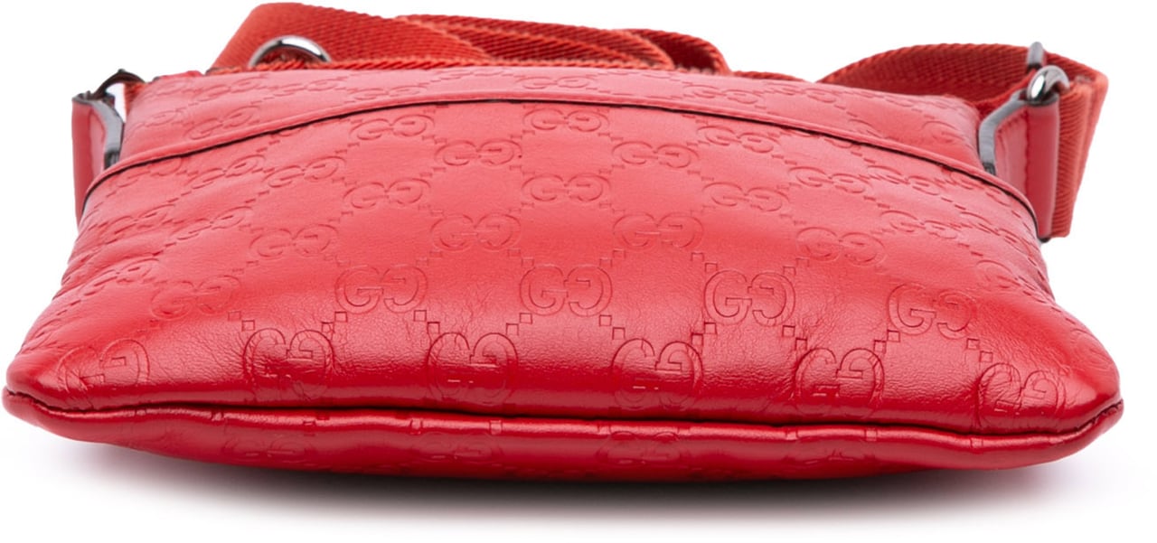 Gucci Mini Guccissima Crossbody Rood
