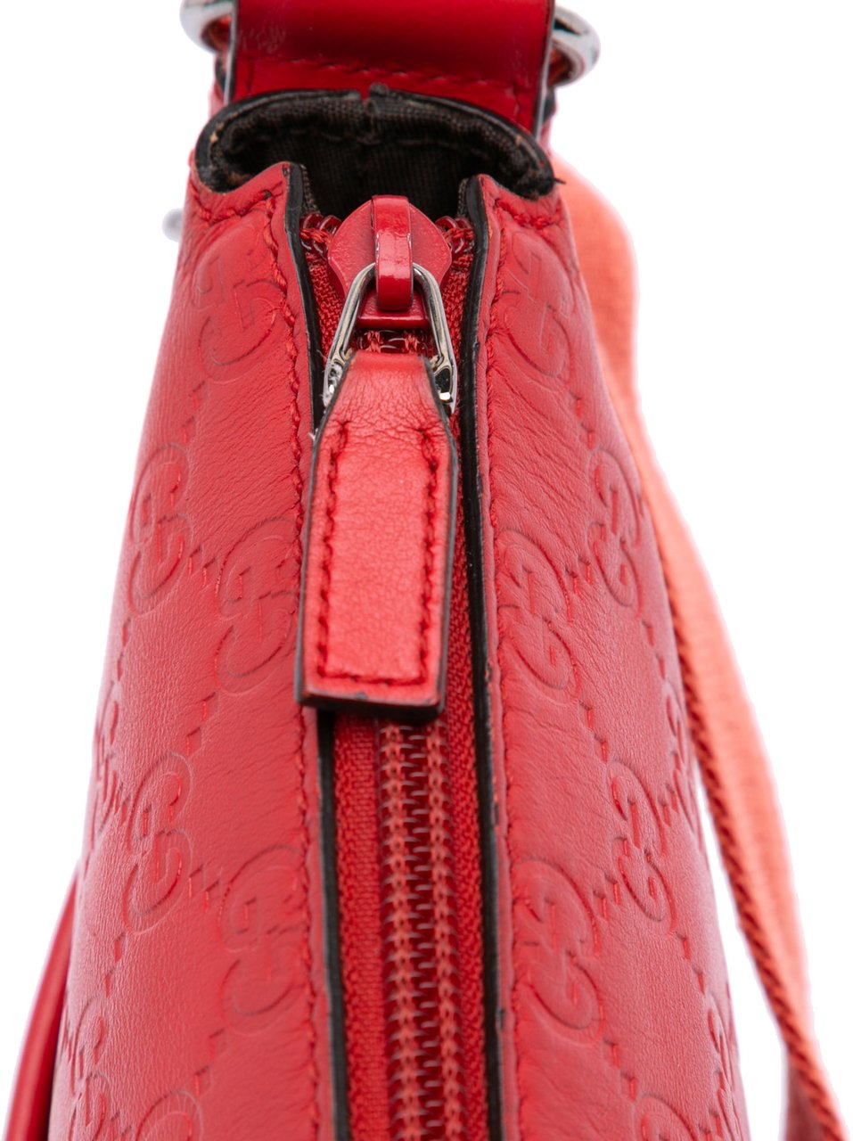 Gucci Mini Guccissima Crossbody Rood