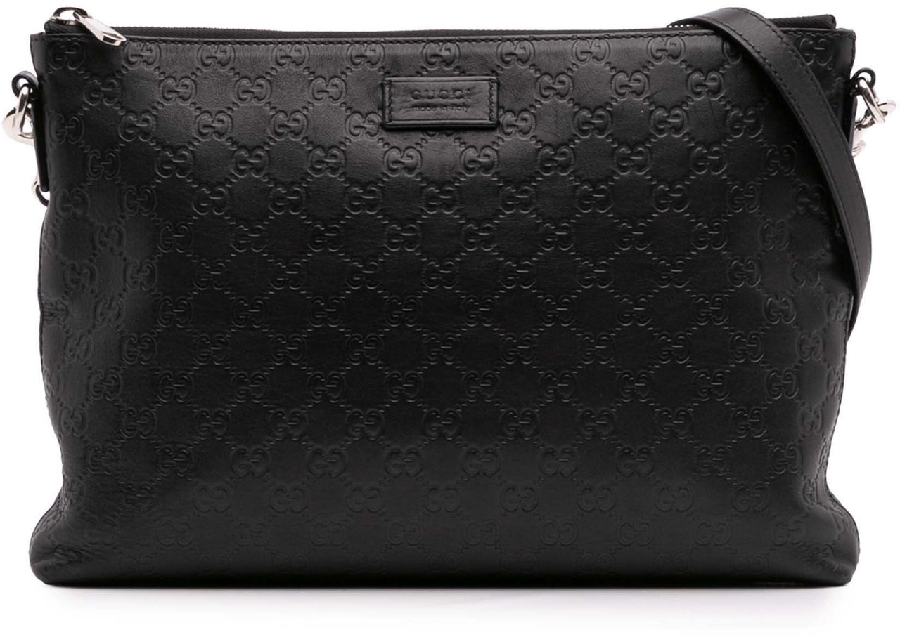 Gucci Guccissima Crossbody Zwart