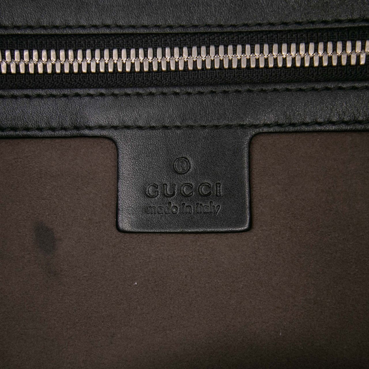 Gucci Guccissima Crossbody Zwart