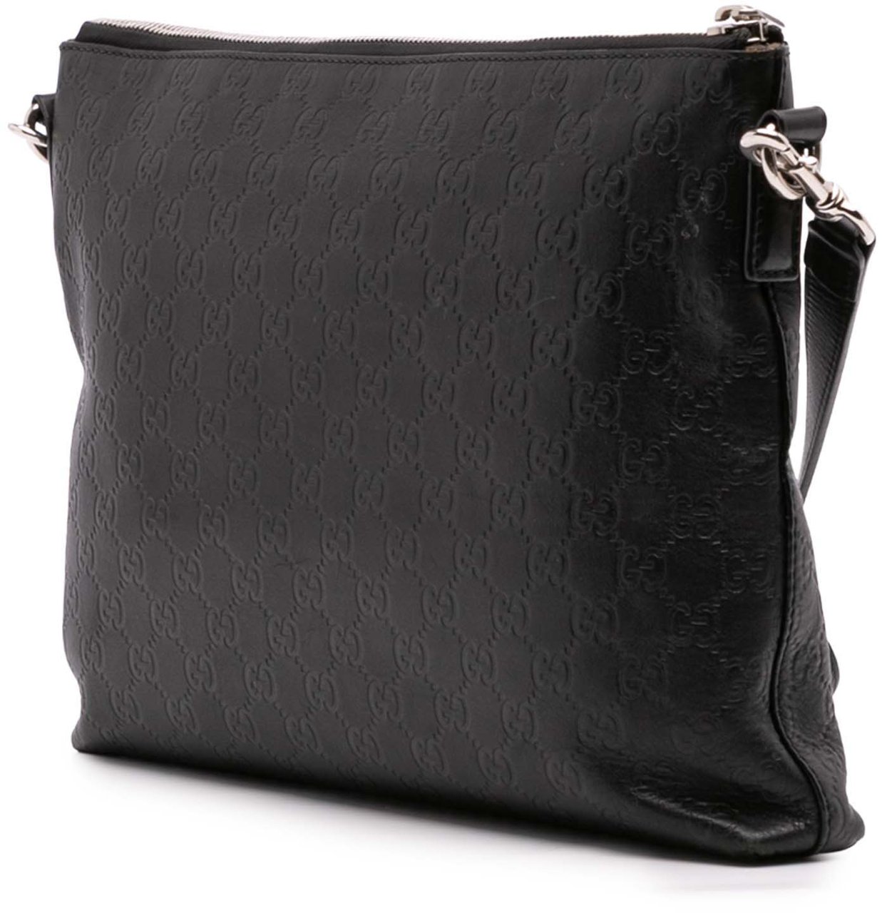 Gucci Guccissima Crossbody Zwart