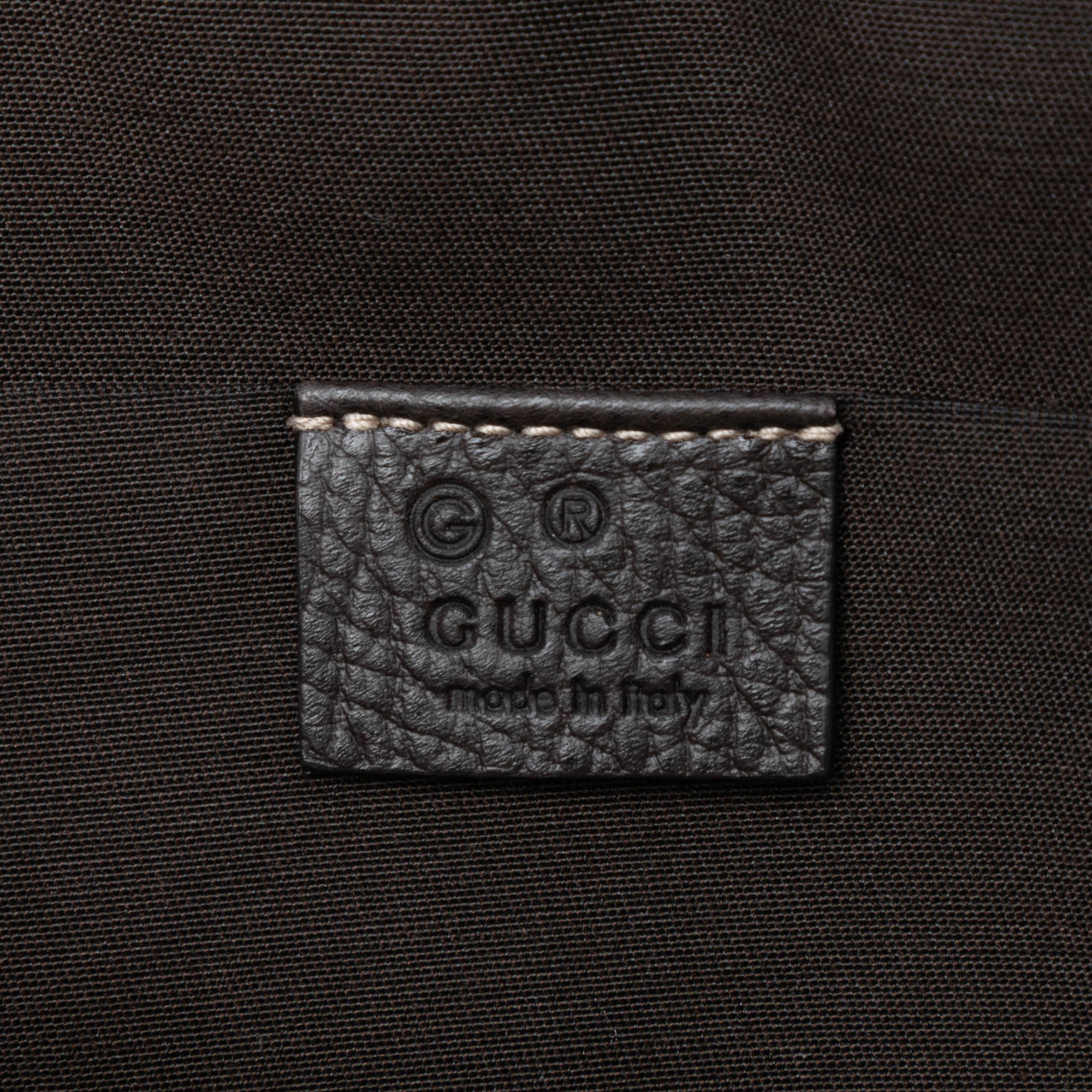 Gucci Mini GG Crystal Dome Satchel Bruin