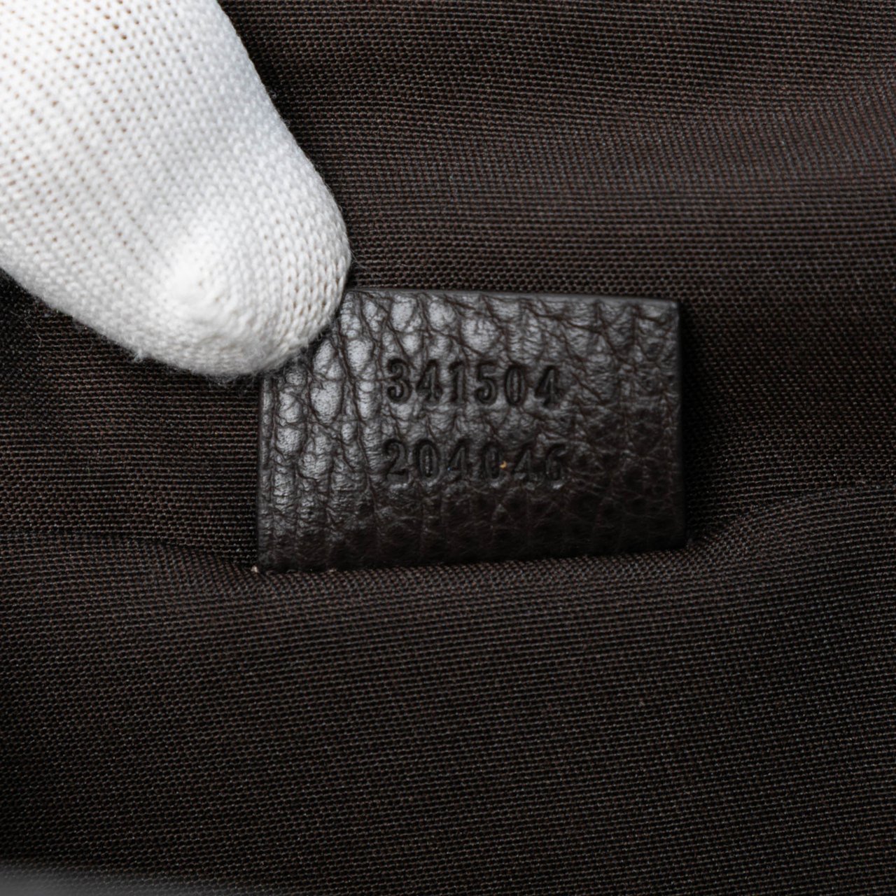 Gucci Mini GG Crystal Dome Satchel Bruin