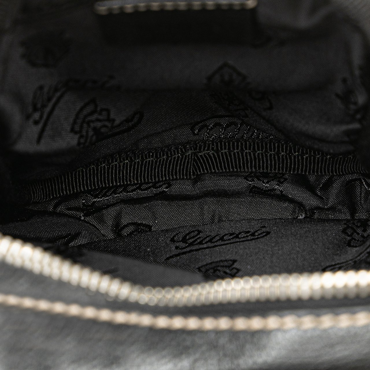 Gucci Leather Hysteria Belt Bag Zwart
