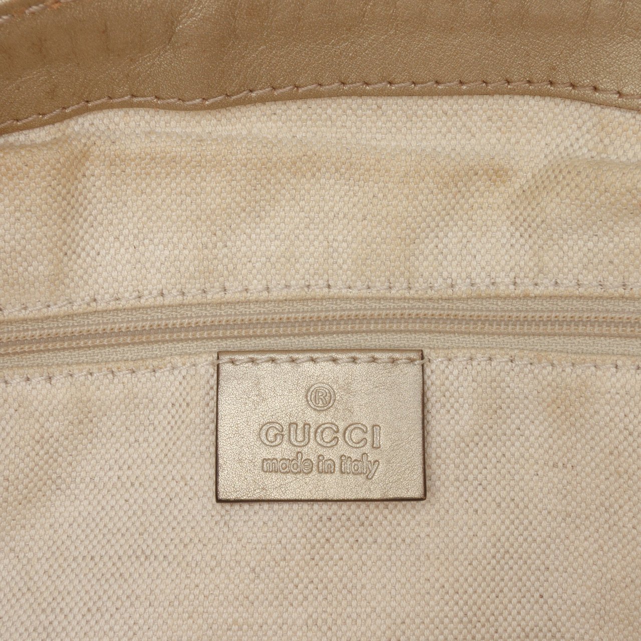 Gucci GG Canvas Sukey Satchel Bruin