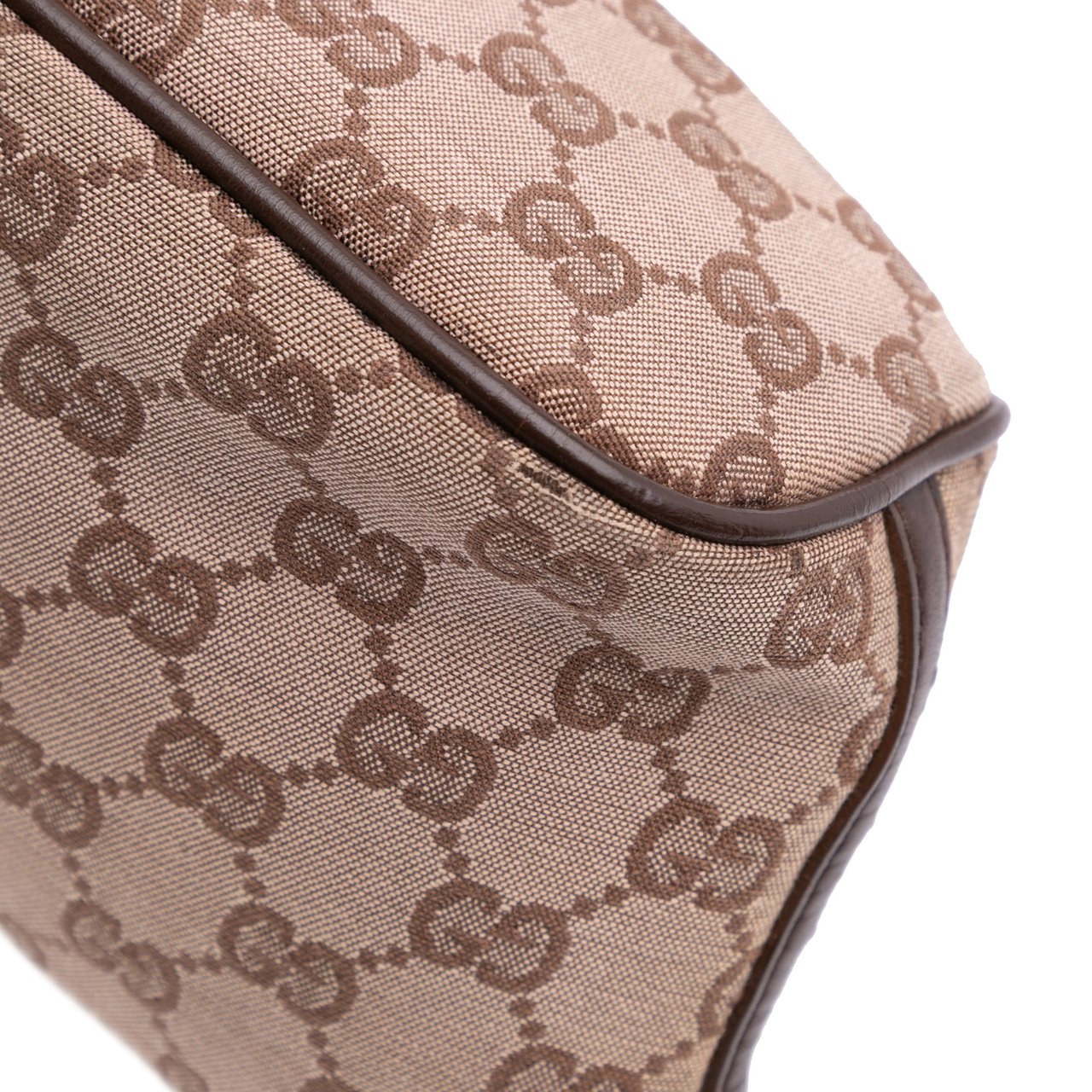 Gucci GG Canvas Boat Bruin