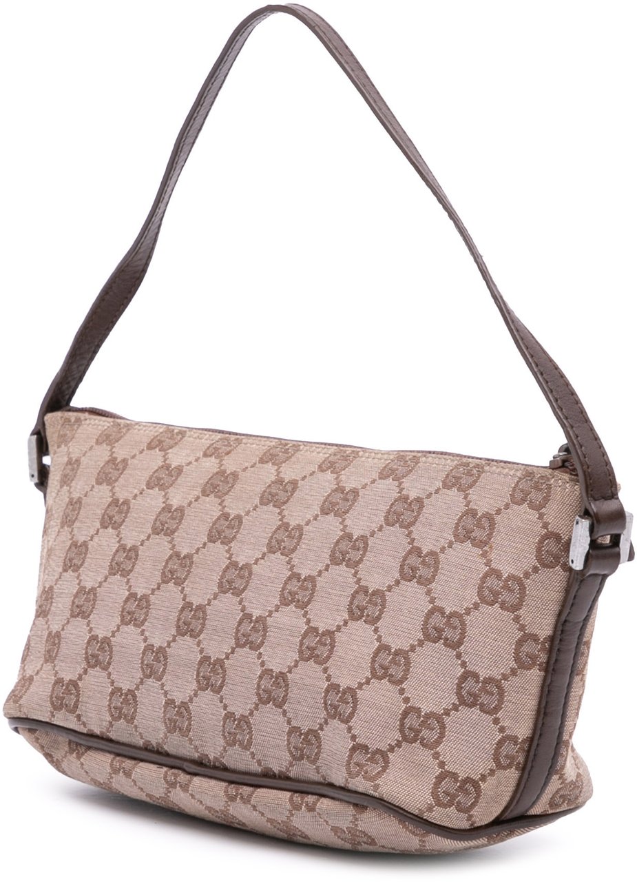 Gucci GG Canvas Boat Bruin