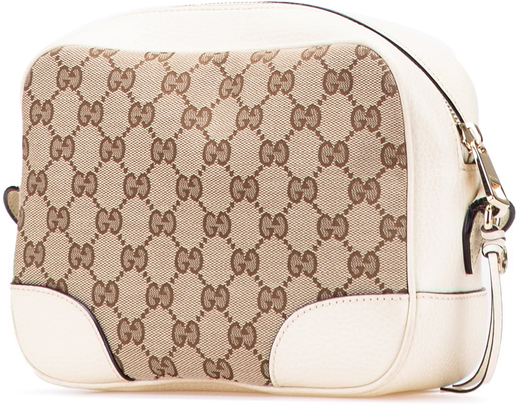 Gucci GG Canvas Bree Crossbody Bruin