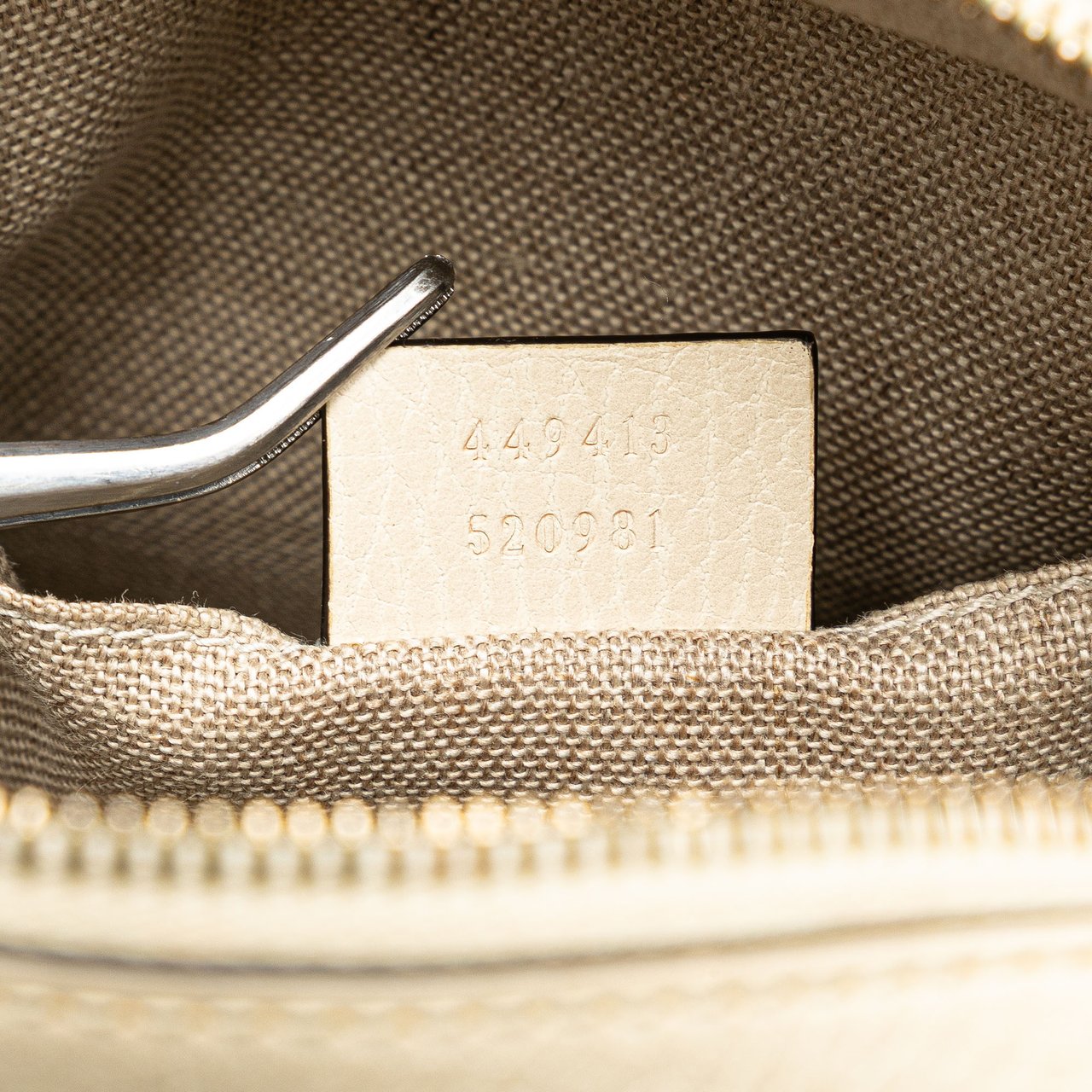 Gucci GG Canvas Bree Crossbody Bruin