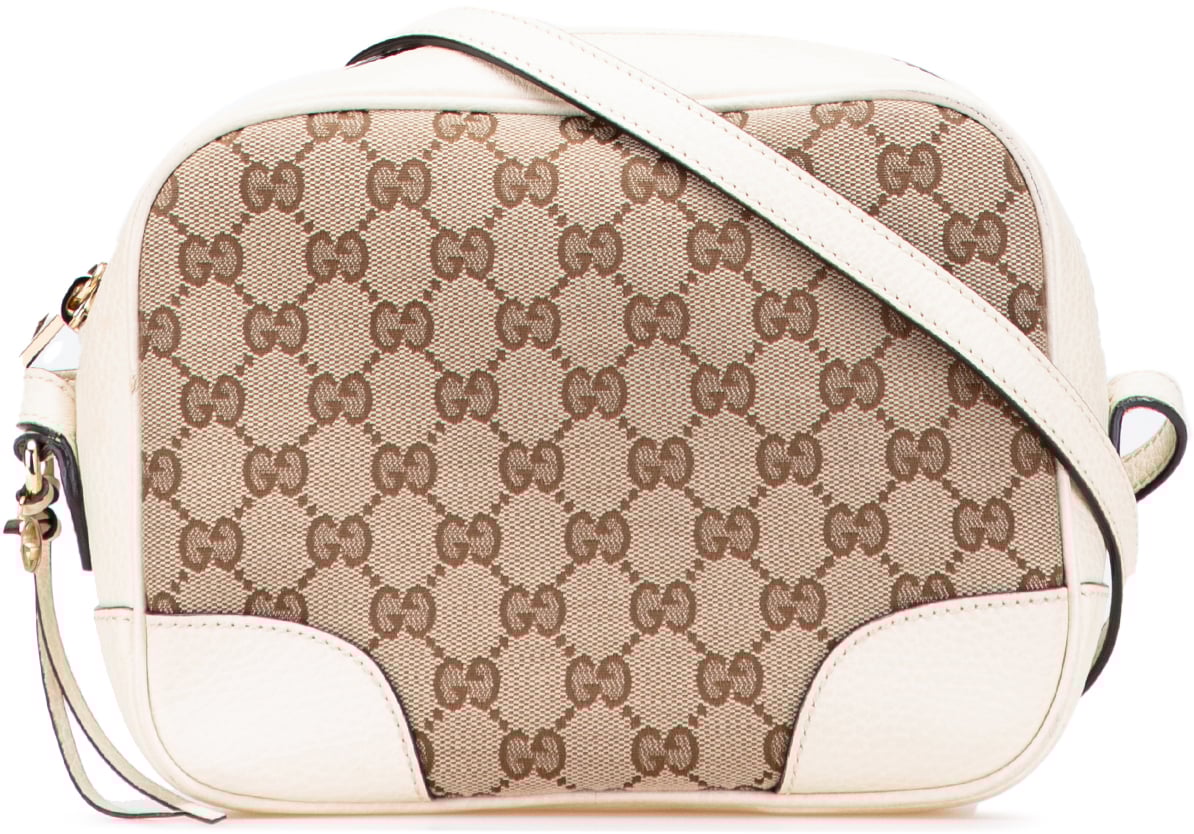 Gucci GG Canvas Bree Crossbody Bruin