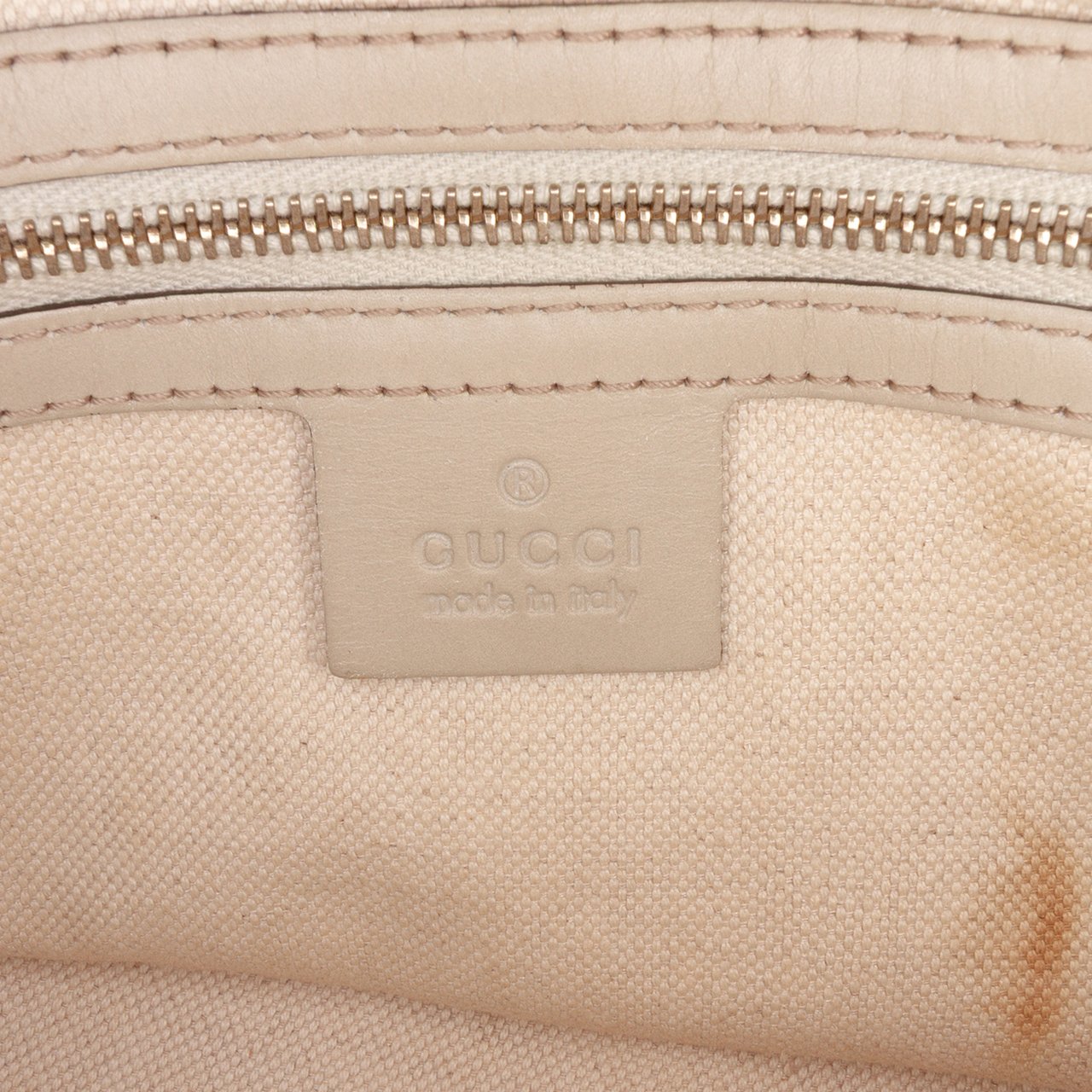 Gucci GG Canvas Web Mayfair Satchel Bruin