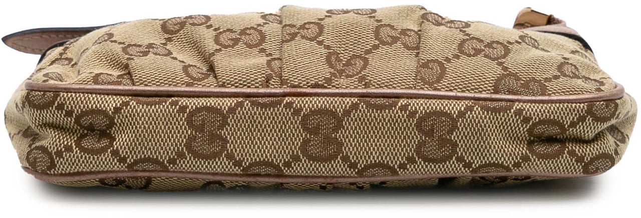 Gucci GG Canvas Lovely Crossbody Bruin