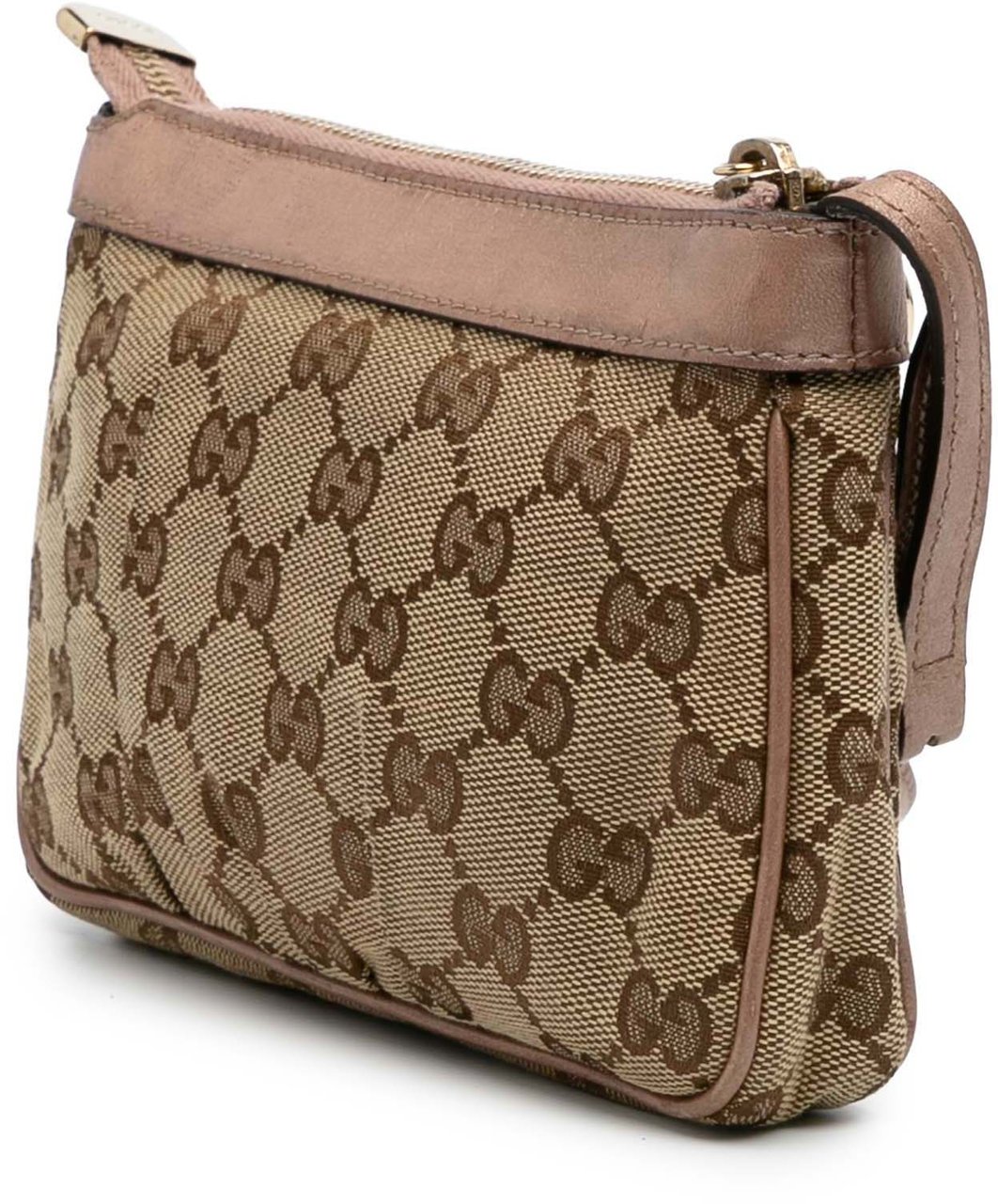 Gucci GG Canvas Lovely Crossbody Bruin