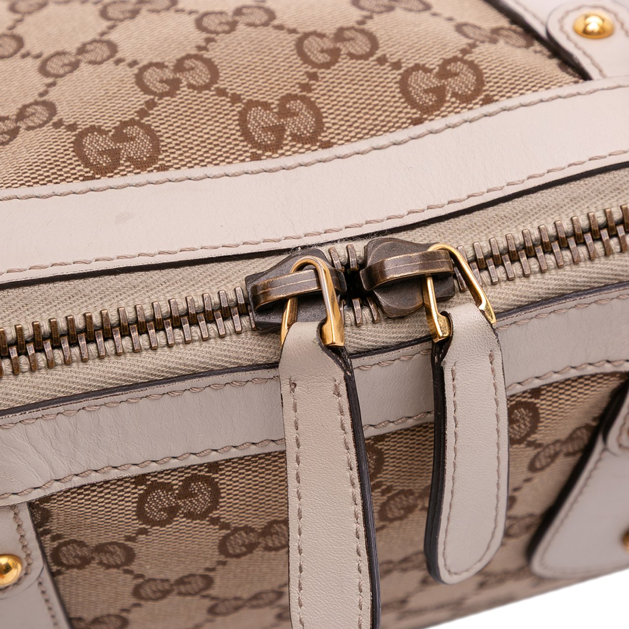 Gucci GG Canvas Scarlett Satchel Bruin