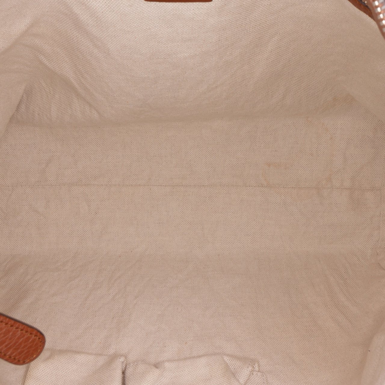 Gucci GG Canvas Bella Satchel Bruin