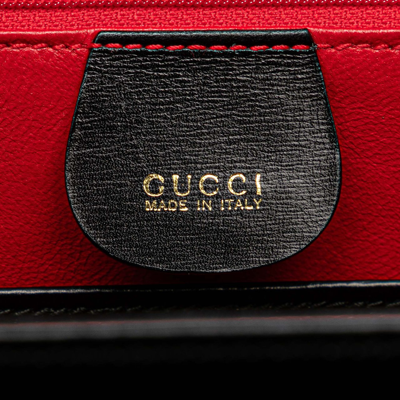 Gucci Calfskin Bamboo Night Zwart
