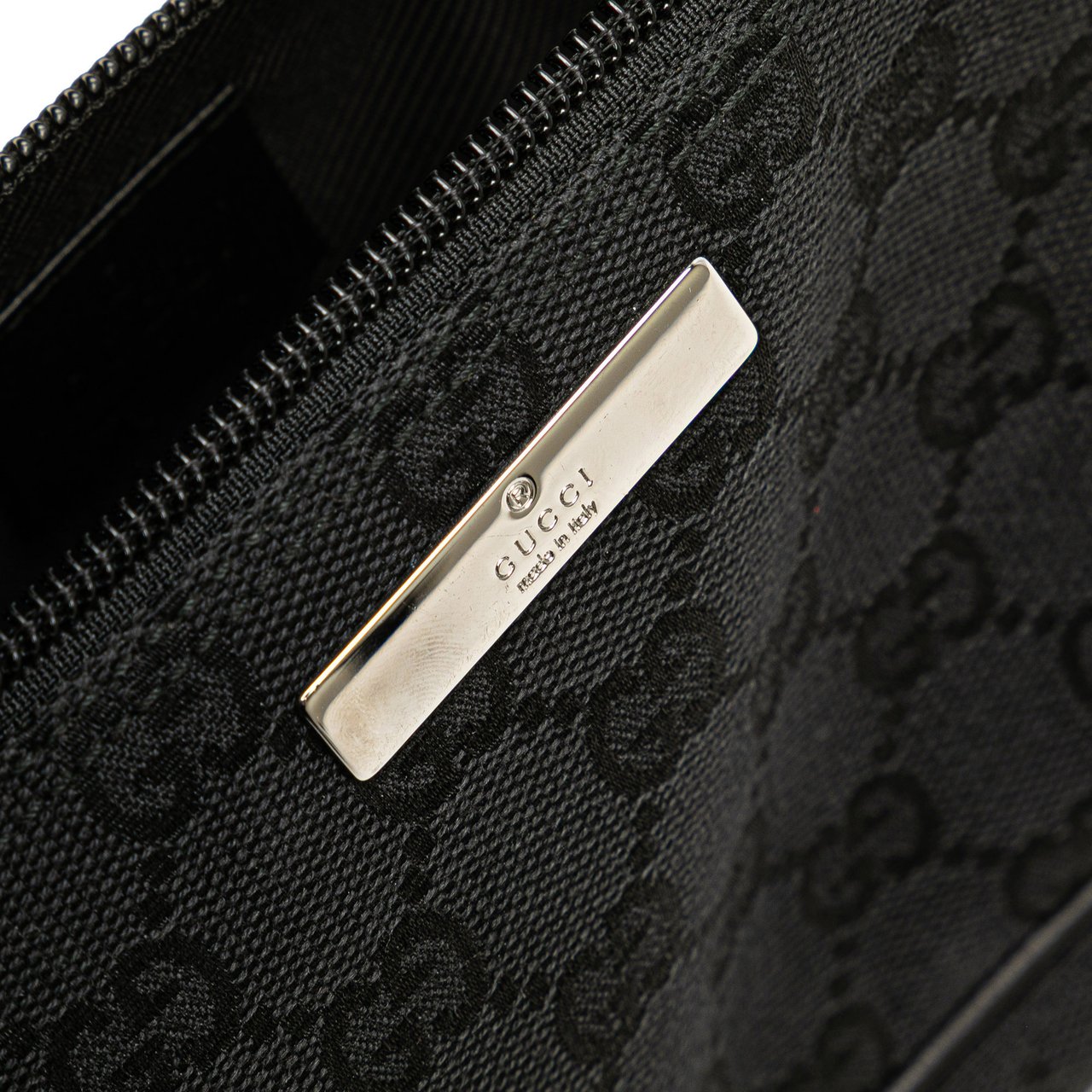 Gucci GG Canvas Boat Zwart