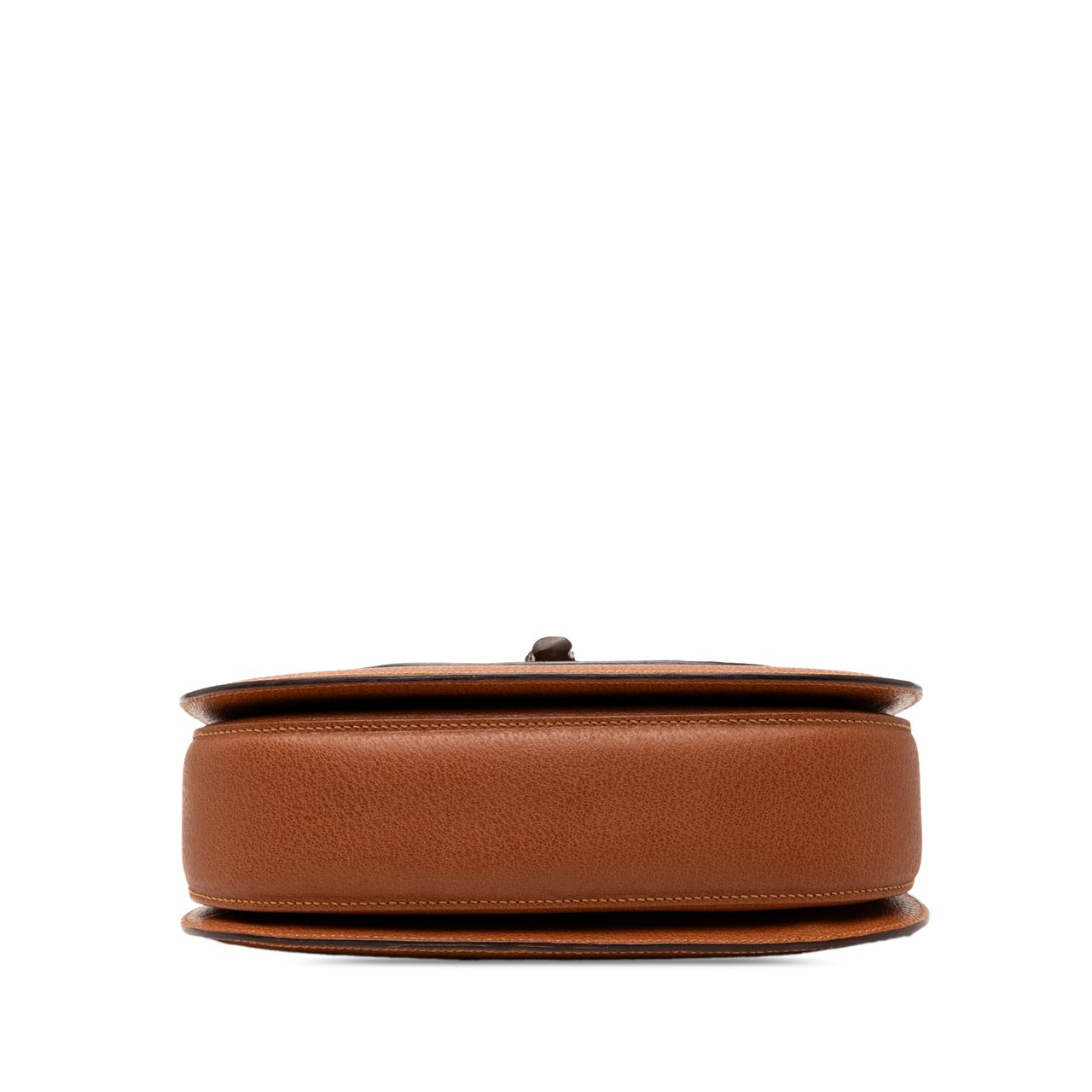 Gucci Grained Calfskin Bamboo Night Bruin