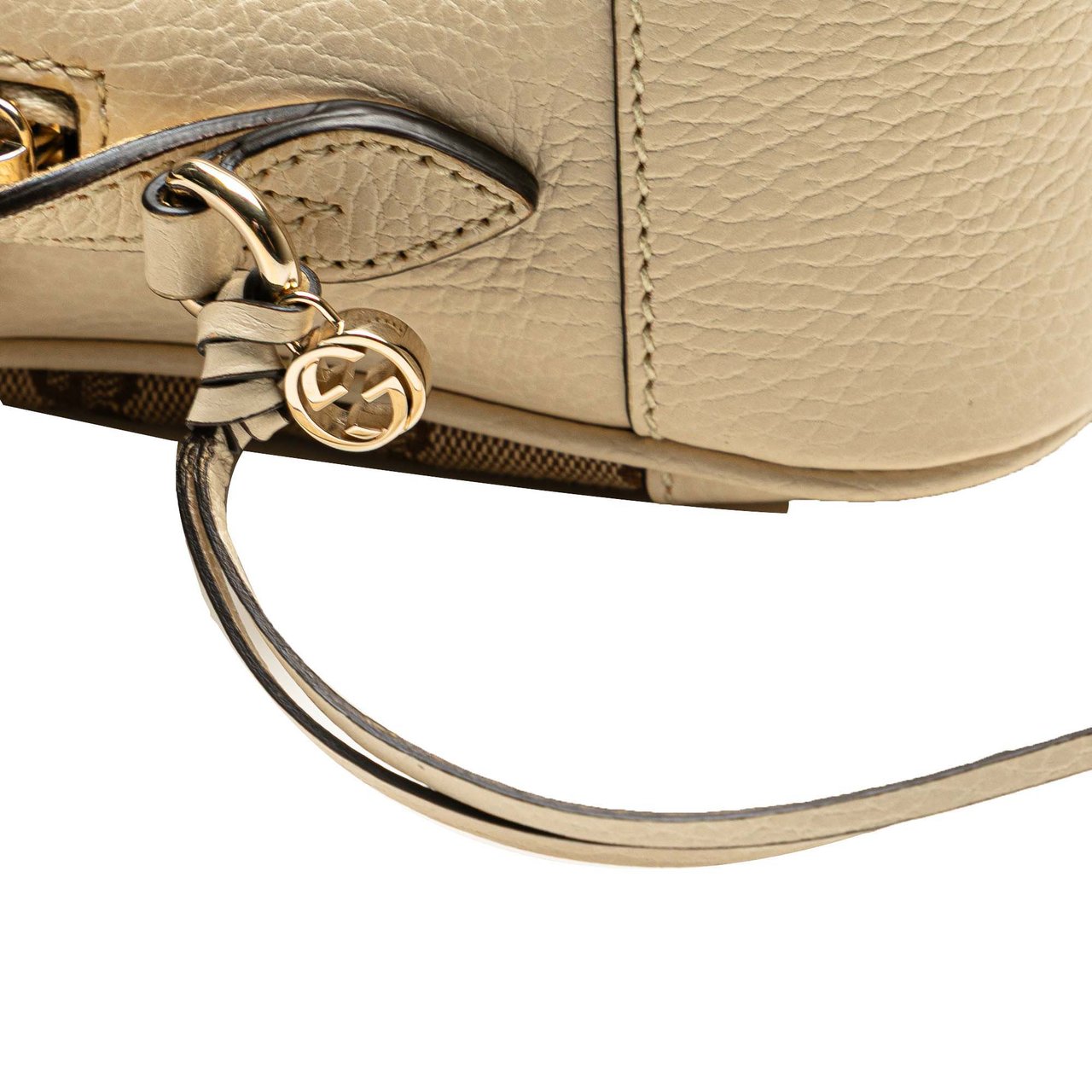 Gucci GG Canvas Bree Crossbody Bruin