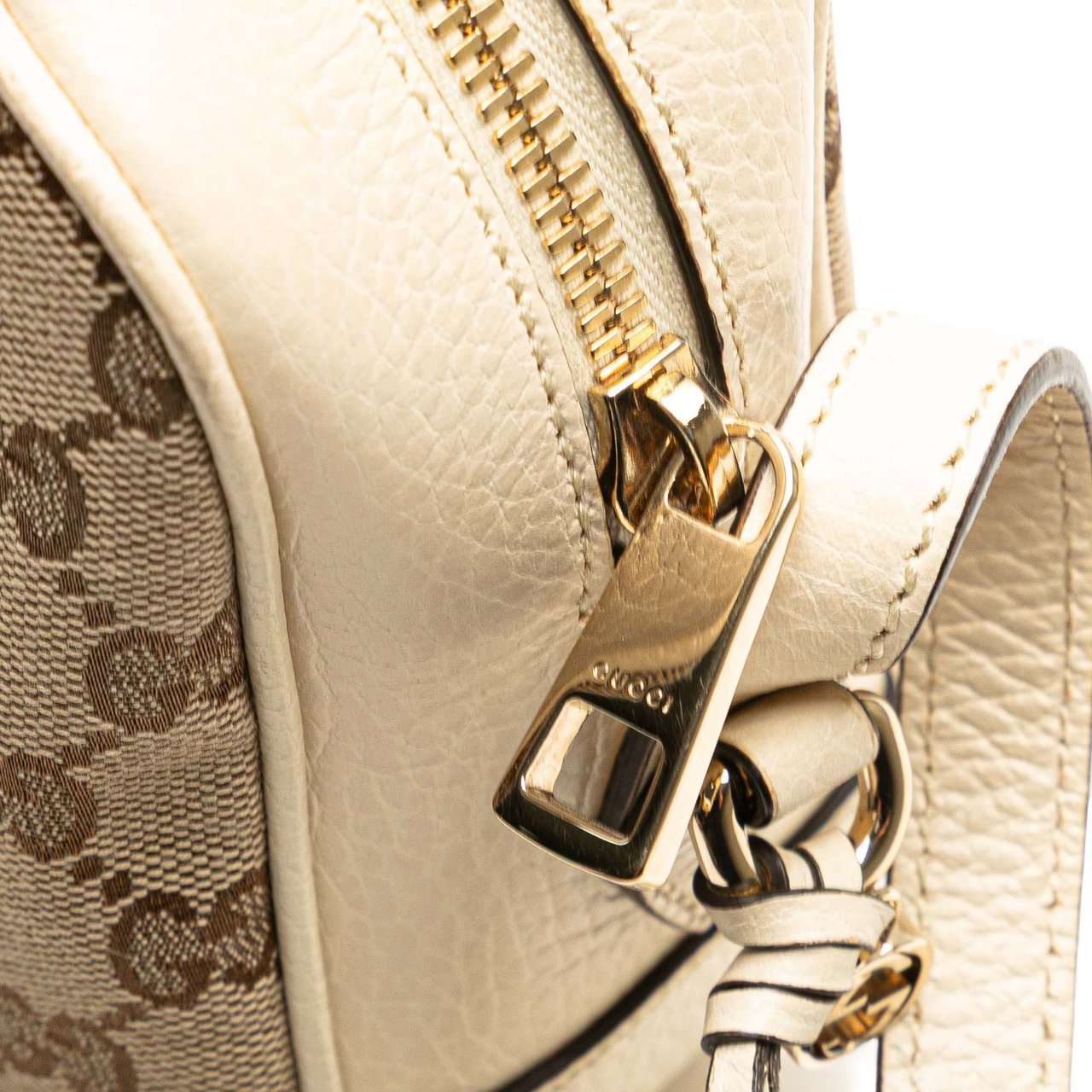 Gucci GG Canvas Bree Crossbody Bruin