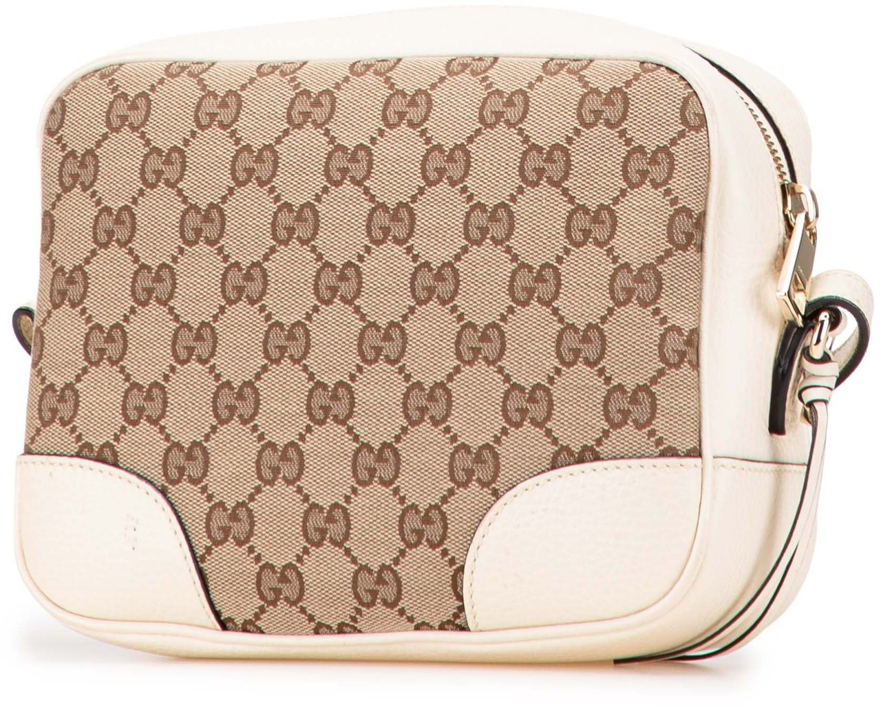 Gucci GG Canvas Bree Crossbody Bruin