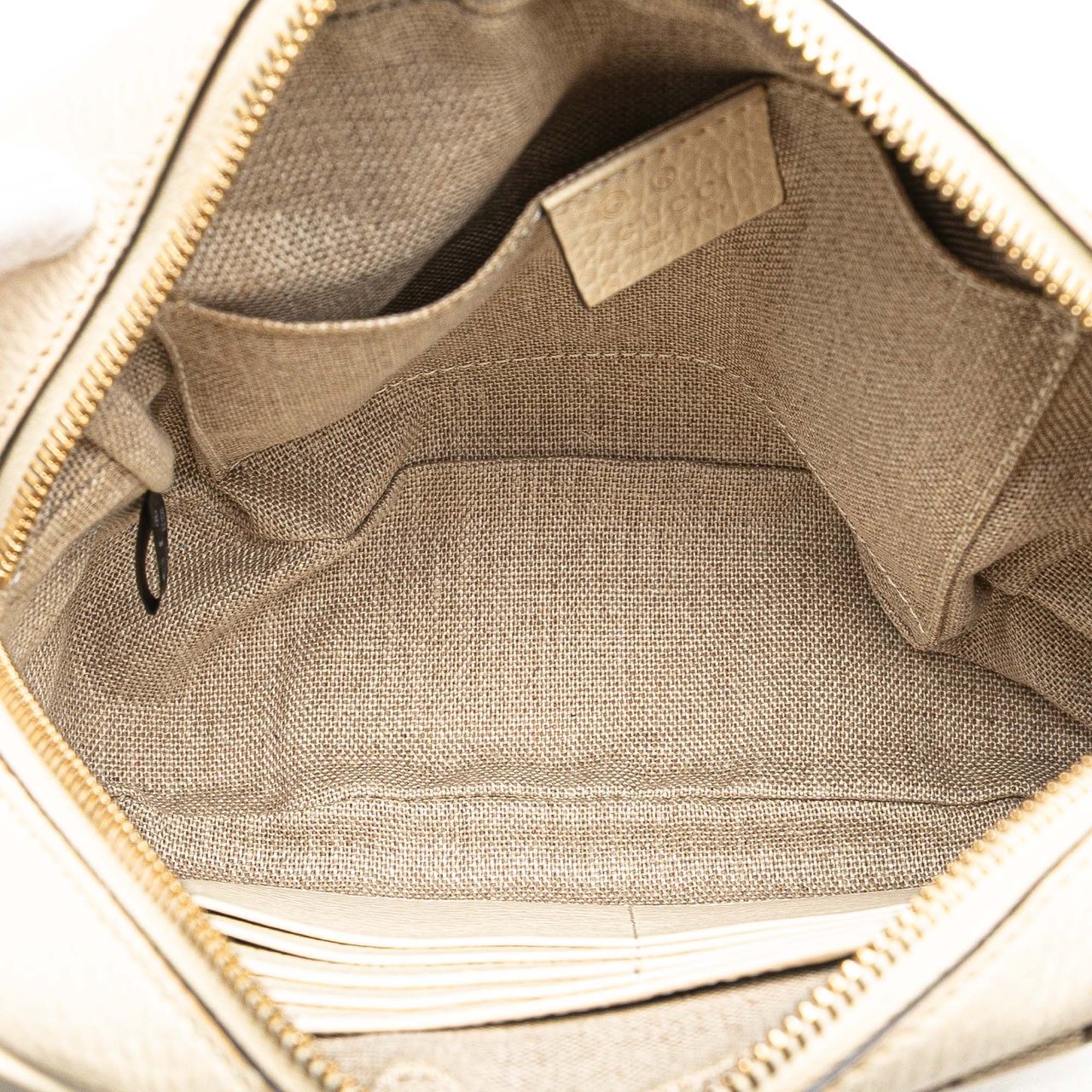 Gucci GG Canvas Bree Crossbody Bruin