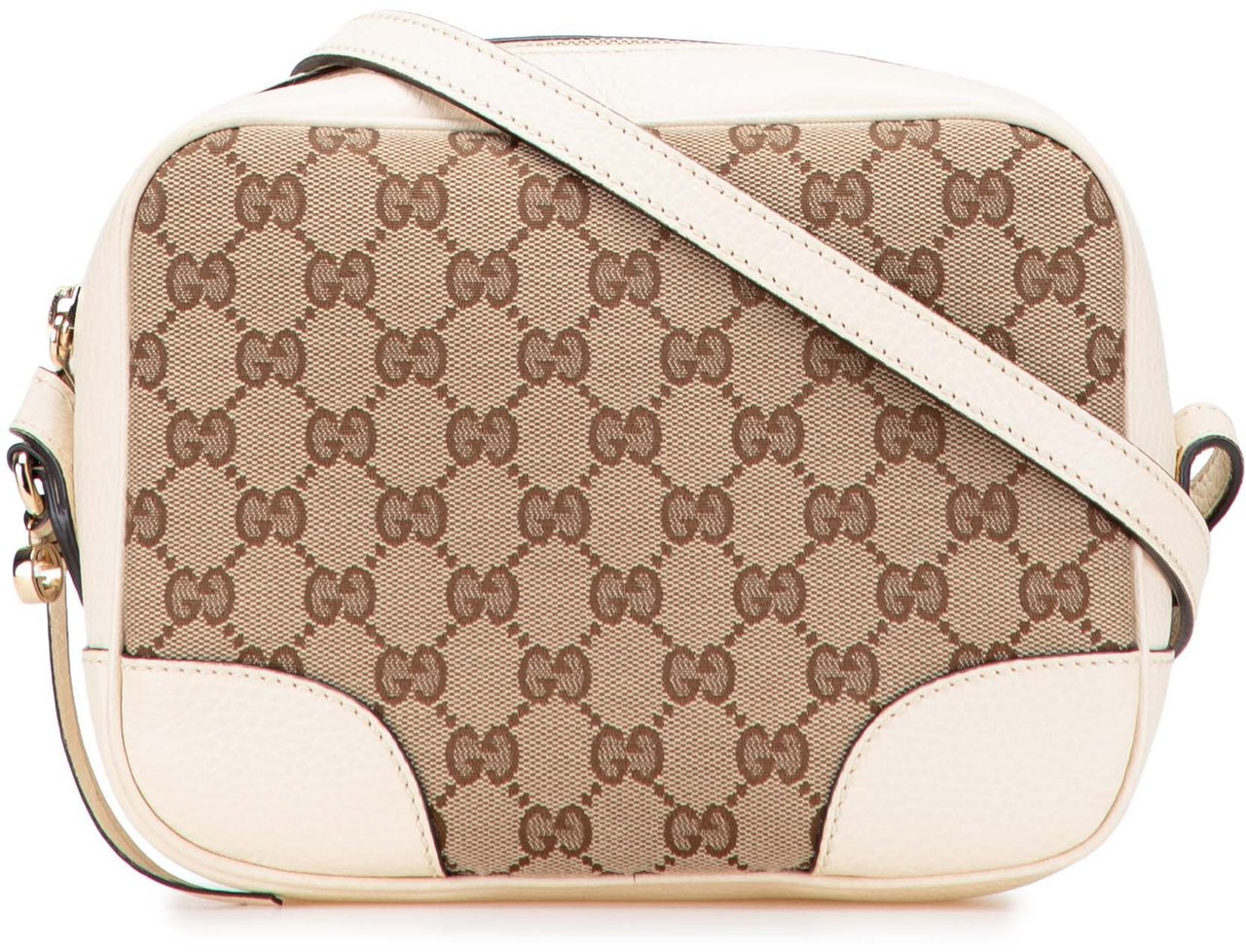 Gucci GG Canvas Bree Crossbody Bruin