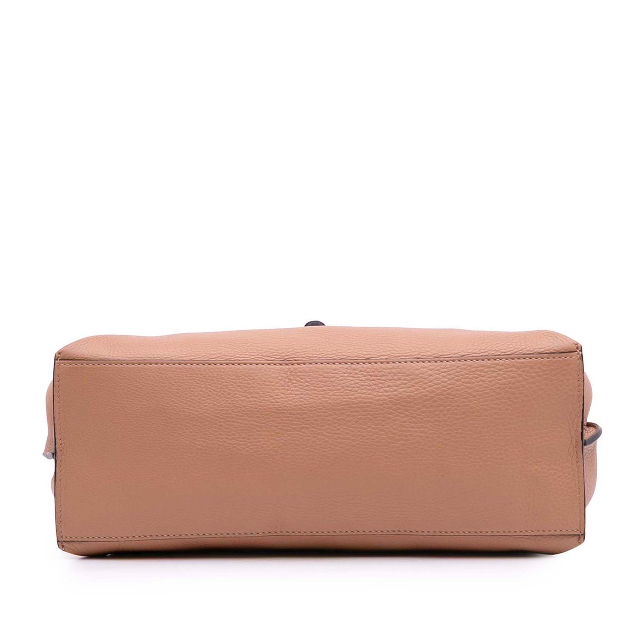 Gucci Medium Leather Bamboo Daily Satchel Bruin