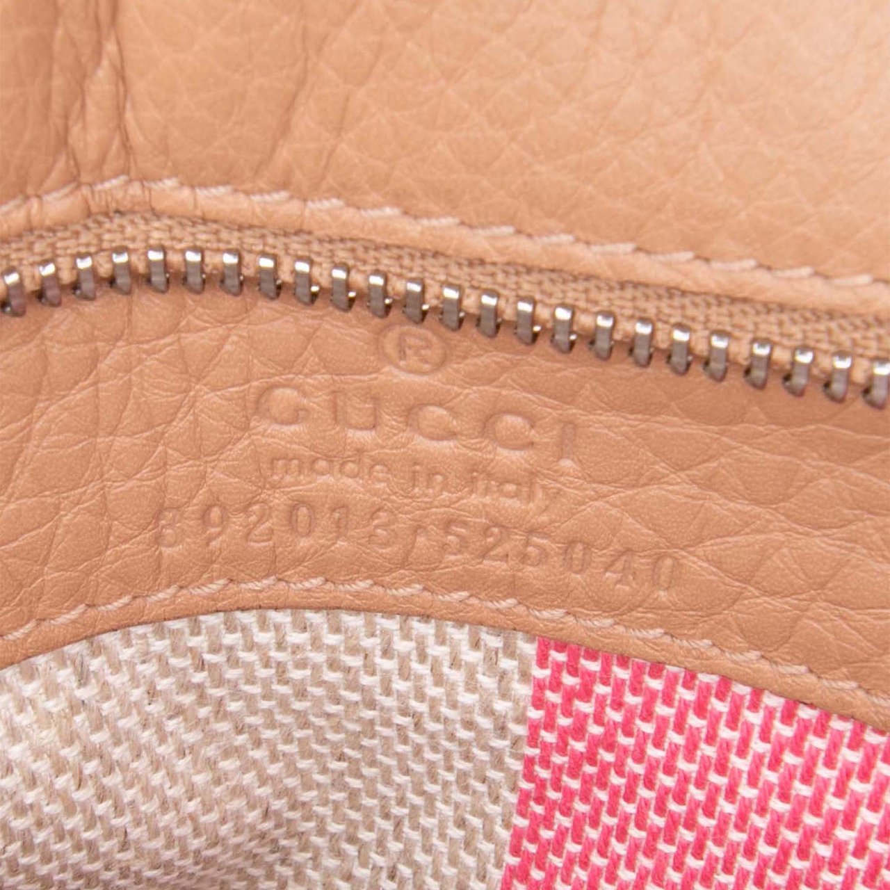 Gucci Medium Leather Bamboo Daily Satchel Bruin
